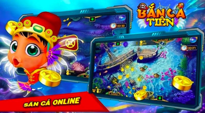 Game bắn cá thường được đầu tư đồ họa 3D và hiệu ứng săn cá rất bắt mắt